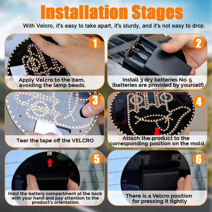 Finger Expression Remote Control Lighting Gesture Road Rage Palm