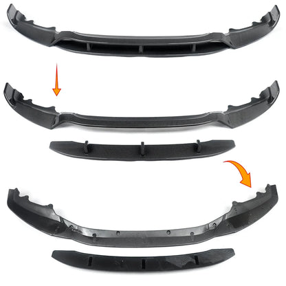 For 2014-19 BMW X6 F16 Front Body Aero Kit Lip Rear Diffuser