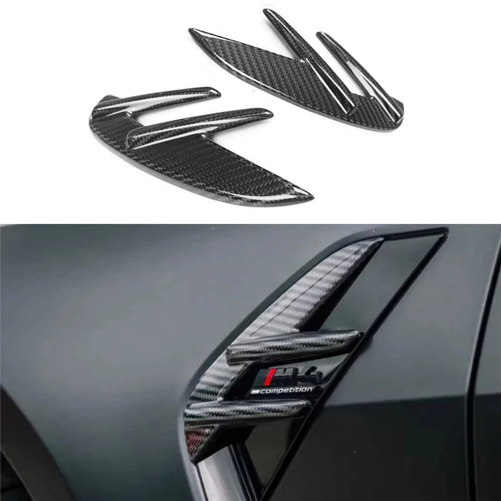For BMW M3 G80 G82 G83 Dry Carbon Fiber Front Fenders Spoiler