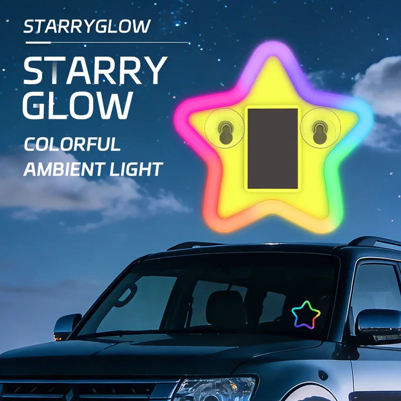 Solar Star Shaped Warning Triangular Windows Rear Cloud