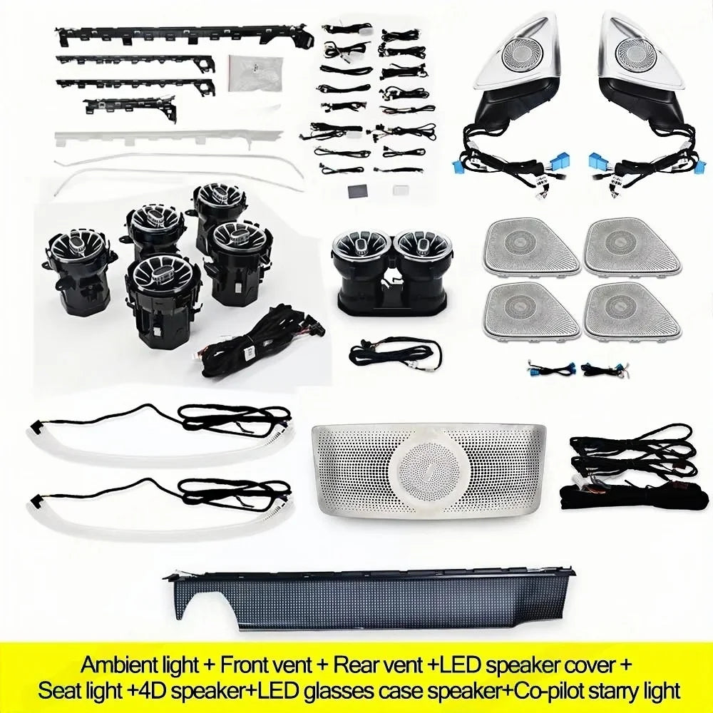 For Mercedes-Benz W177 W118 64 Colors Cla Ambient Illuminated