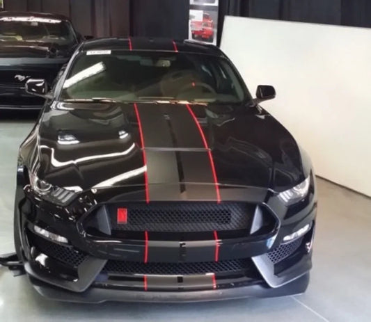 1SET Decal Sticker Vinyl Racing Stripe Fender Hood Roof