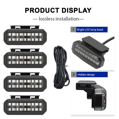 For Isuzu D-MAX LED Front Grille Lighting Daytime Running Grid