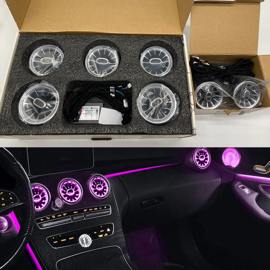 For Benz C Glc Class W205 12 Colors Air Outlet Vents X253 W213