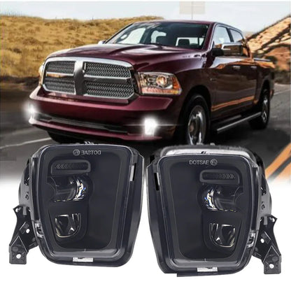 For Dodge Ram 1500 2013 2014 2PCS Fog 2015 2016 2017 2018 Ram