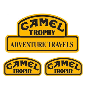 Camel Trophy Badge Brand Sticker Decal Decor Motorcycle off-road
