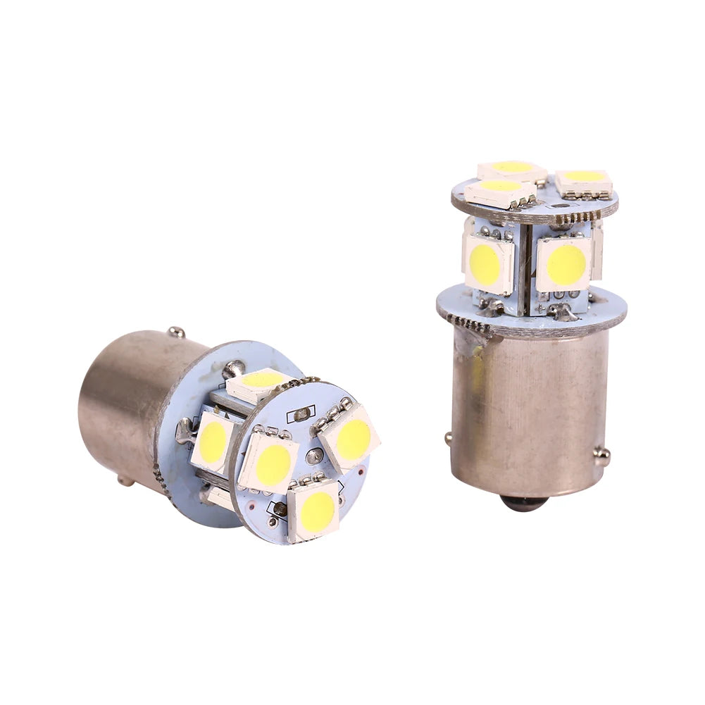 White Brake Bulb ba15s R5W 1156 5050 8SMD Bulbs