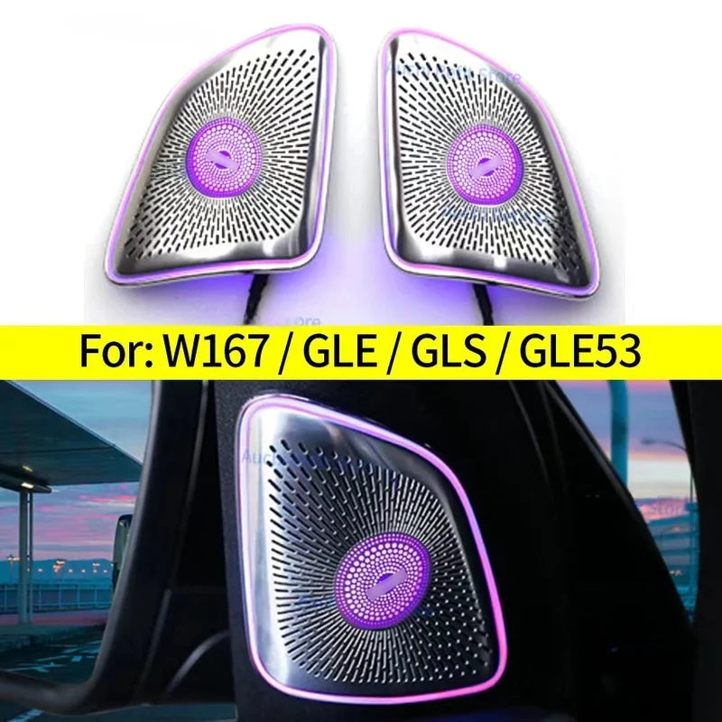 For Mercedes-Benz Gle W167 Gls GLE53 Colors 3D Tweeter Cover