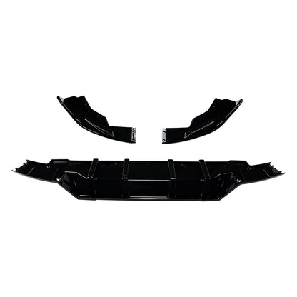 For BMW 1 Series F70 M 3PCS Rear Bumper Diffuser Bracket Spoiler