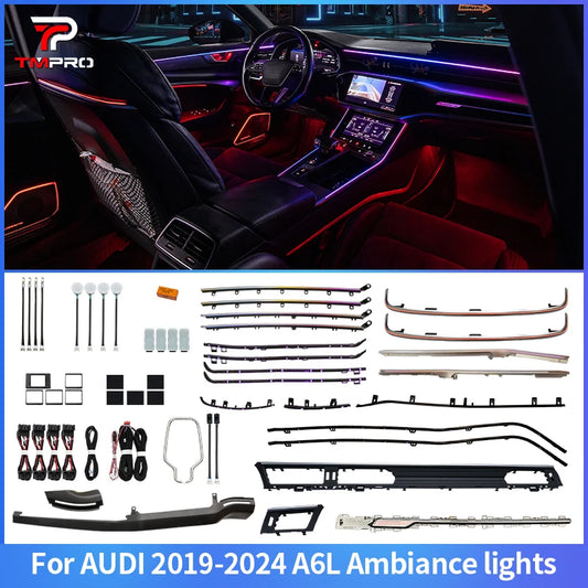 For Audi A6L C7 2019-2024 Tmpro 64-color Safety Assistance