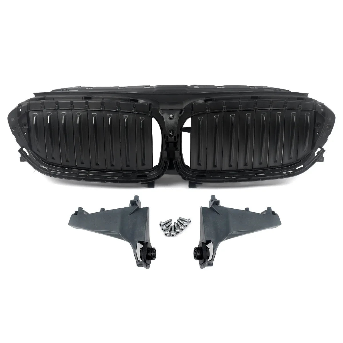 For BMW 5 Series G30 G31 520I 530D 2017 2020 Black Grill Grid