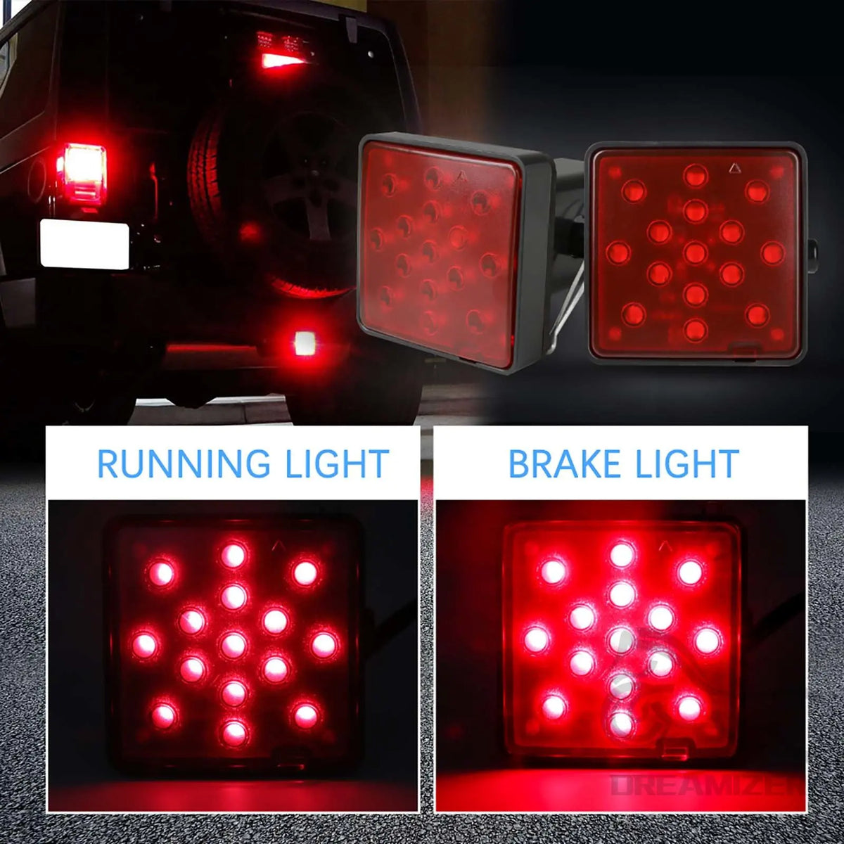 For Trailer Stop Brake Warning Running Taillight Truck Pickup