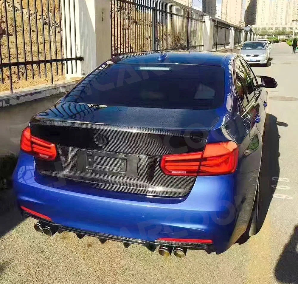 For BMW 3 Series F30 F80 Jmcarcool Carbon Fiber Rear Trunk Lid