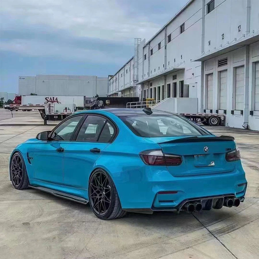 For BMW 3 Series F30 F35 Carbon Fiber Side Skirts Bumper