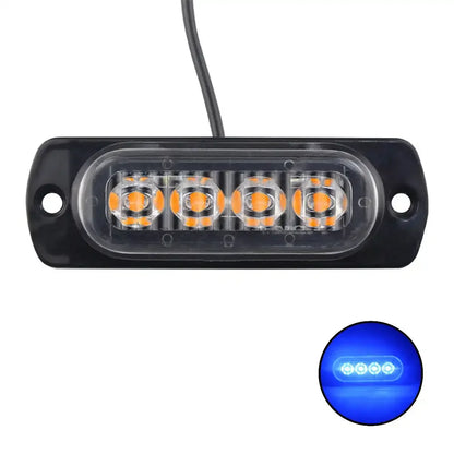 12V 24V 4leds Warning Grill Breakdown Truck Trailer Beacon