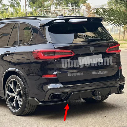 For BMW G05 X5 M Sport Rear Bumper Diffuser Lip 2019-2020 Glossy