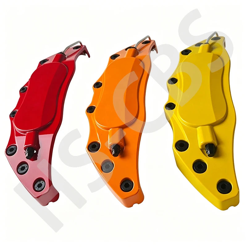 For Audi BMW Mercedes Benz VW 4PCS Metal Brake Caliper Covers