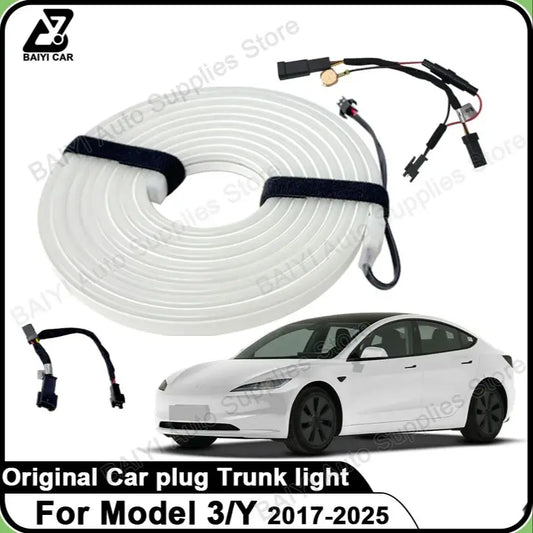 For Tesla Model 3 Y 2017-2023 Trunk Strip Model Y Juniper On Off