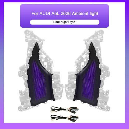 For Audi A5L 2026 Interior Ambient Lighting Illuminated Speaker