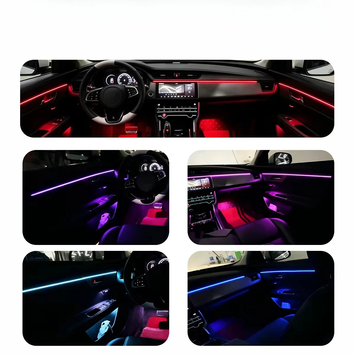 For 2016-2024 Ambient Light 64 Color Smart Ambient Upgrade