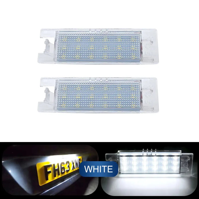 For Chevrolet Camaro 2014 2015 2016 2PCS License Plate 2017 2018
