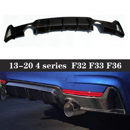 For BMW 4 Series F32 F33 F36 Upgrade Carbon Fiber Rear Bumper