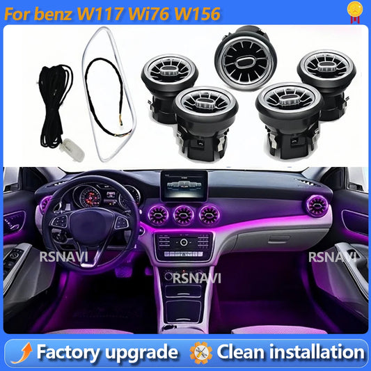 For Mercedes-Benz A Cla Gla W176 12 Colors Ambient W117 W156