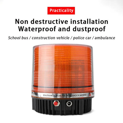 Strobe Warning Emergency Beacon Magnetic Base Wireless Remote