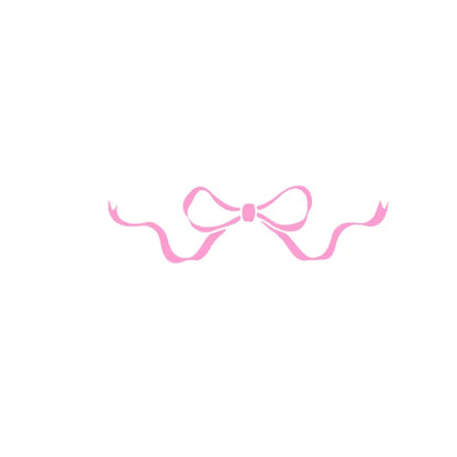 Bow Stickers Window Coquette Trendy Bumper Sticker External