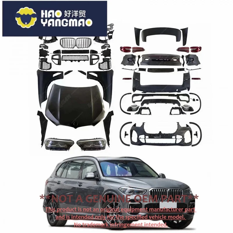Suitable BMW X5 E70 Old Upgrade X5M G05 19-23
