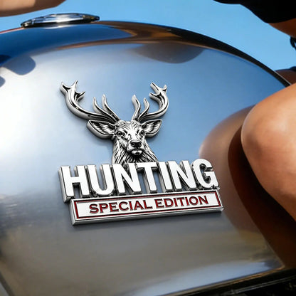 3D Metal Hunting Special Edition Bucks Head Truck Emblem