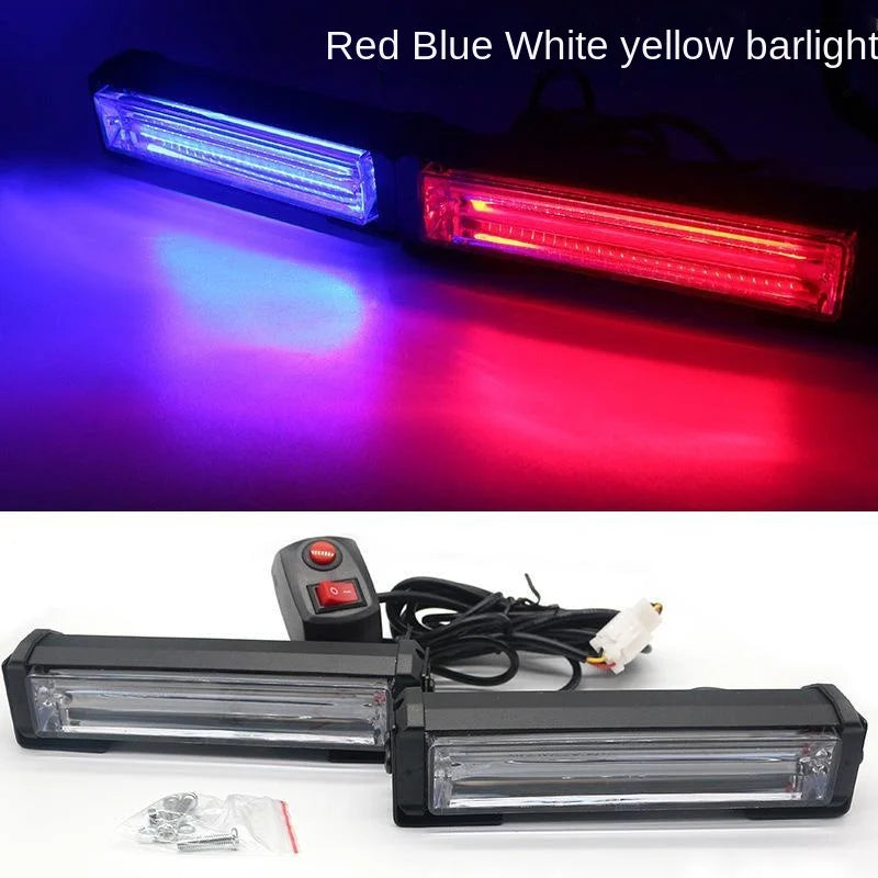 Truck Warning Cob Long Strobe Refitting Medium Mesh Roof