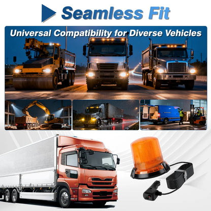 For 12-80 V Dc Or 12-48 Amber ABS Material Strobe V Dc Vehicles