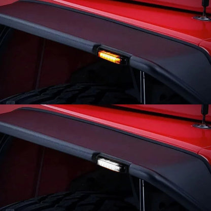 For Jeep Wrangler Tj Jk & Jl Bushwacker Flat Fender Flare Side