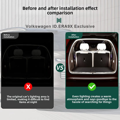 For Volkswagen ID. Era 9X Rear Trunk Ambient Flowing Lighting