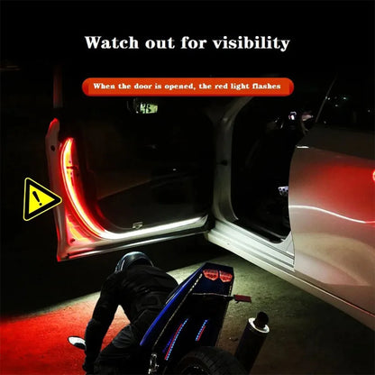 1.2m Door Warning Bar anti-collision Red Flash Strip Welcome