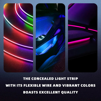 For Toyota Corolla 2021-2025 RGB 6 Ambient Lighting Kit Wifi