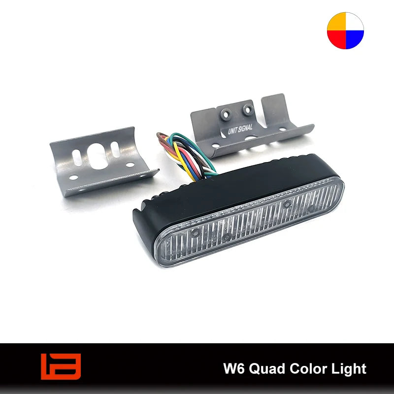 W6 Quad Color Strobe