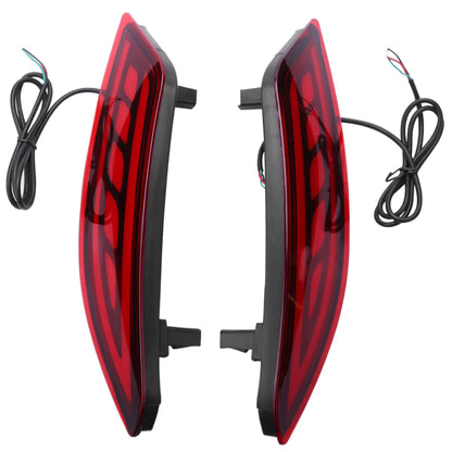For Honda Hrv HR-V 2015-2018 Two Rear Bumper Reflector Fog Brake