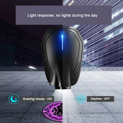 2PCS Rechargeable Door Welcome Logo Night Courtesy Emblem