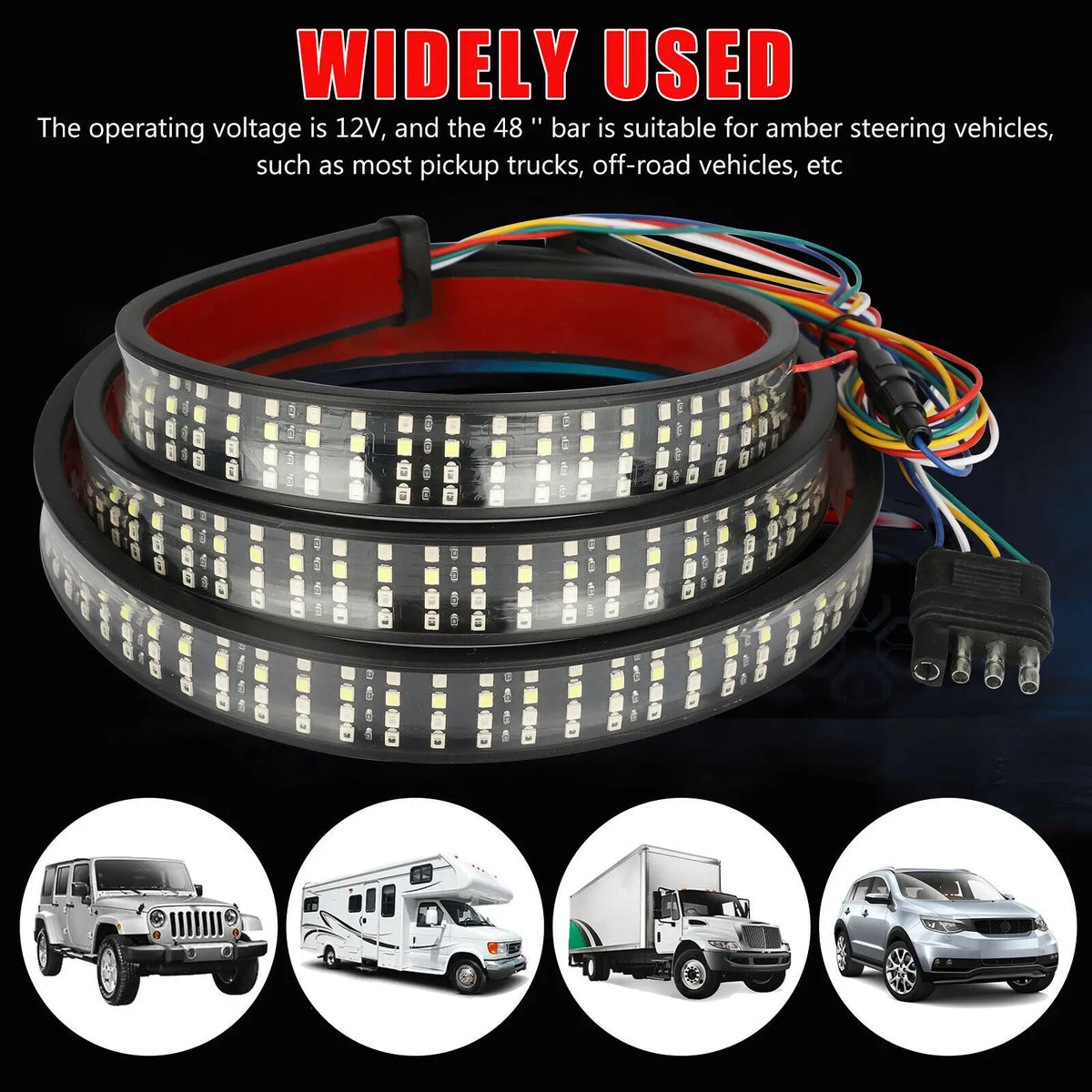 For Pickup Waterproof & Durable Easy Bright Truck Tail Color