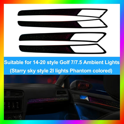 For 2010-2025 VW Golf MK6 7 Custom Ambient Lighting Kit 7.5 8.5