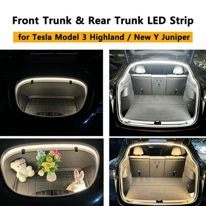 For Tesla Model Y Juniper Rear Front Trunk Waterproof Strip
