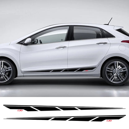 For Hyundai I30 I 30 N Line 30N Sedan Gt Sticker Door Side