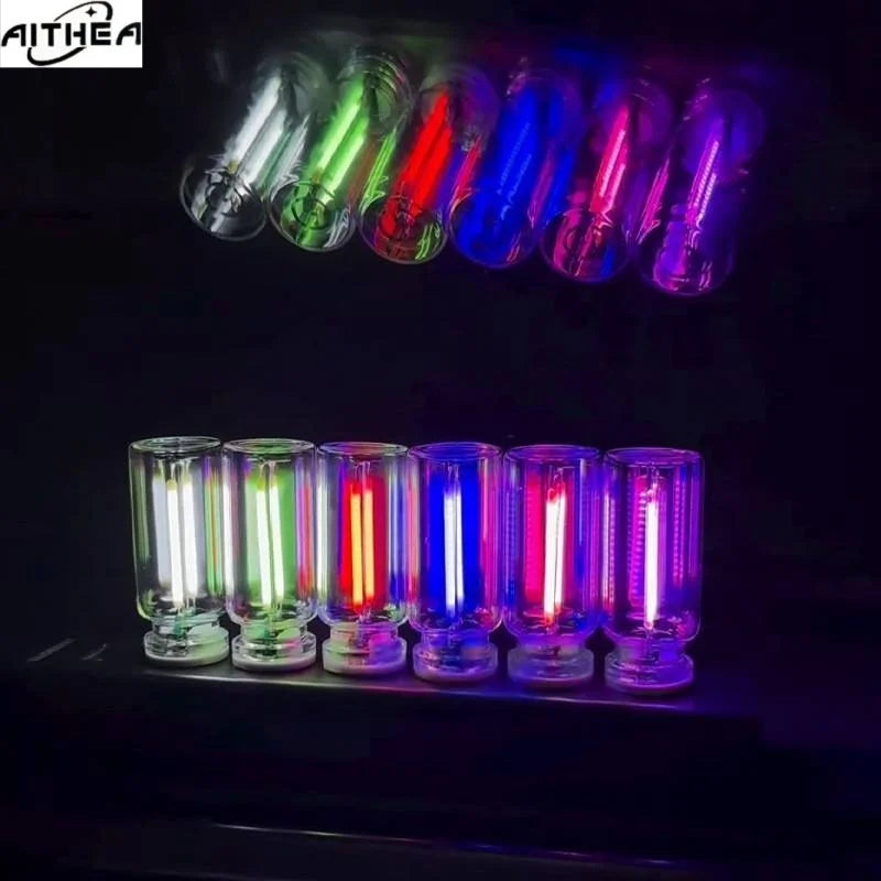 For Vehicle Bedroom Decor Aithea Glass Night Touch Dimmable USB