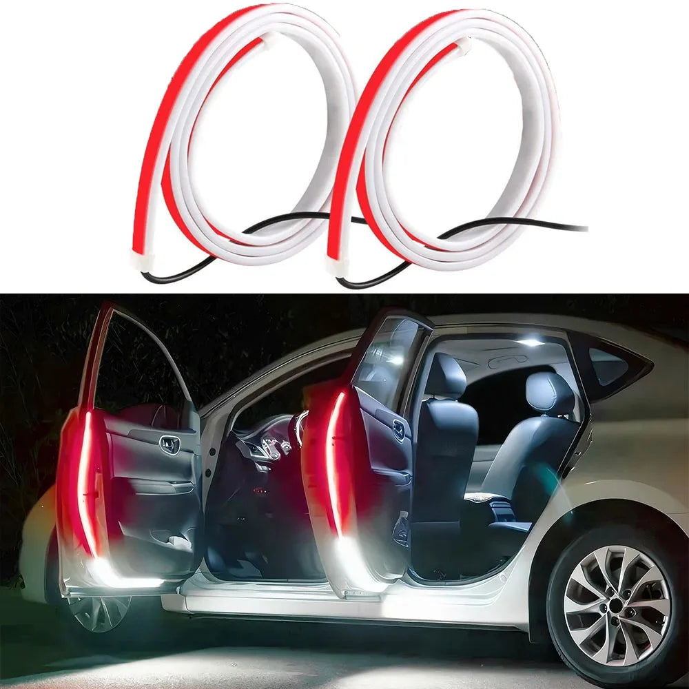 1.2m Door Warning Bar anti-collision Red Flash Strip Welcome