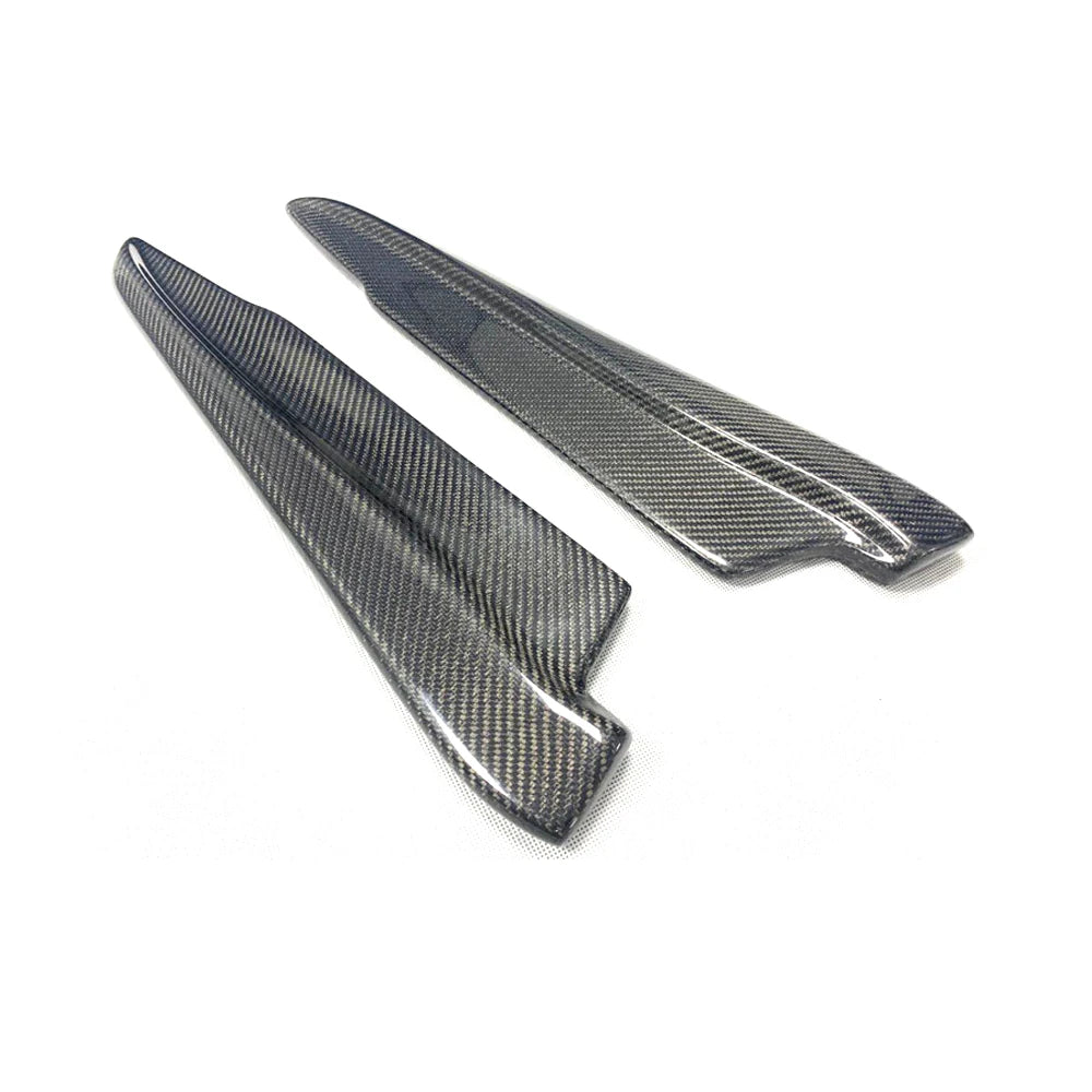 For BMW 3 Series E92 E93 Rear Bumper Splitters Fins M3 2007 2012