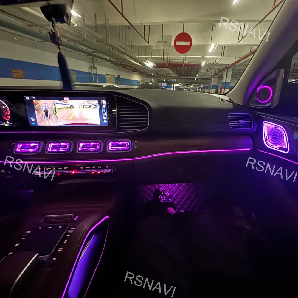 Front A C Vent Surround Trim Ambient Lighting Compatible