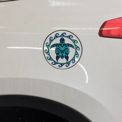 Stickers Funny Exterior Tribal Turtle Pvc Decals Motorcycle Body