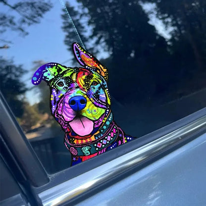 For Windows Bumpers Laptops Waterproof Pit Bull Dog Stickers